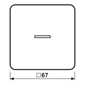 Jung Wippe Symbole/Lichtl.lgr für Taster CD 590 KO5P LG