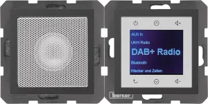 Berker Radio mit Lautspr. DAB+, B t.,B.x anth. 30801606