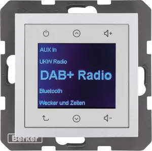 Berker Radio DAB+, Bt., B.x alu 30841404