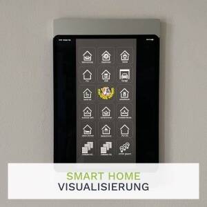 Smart Home-Visualisierung – Optische Darstellung Eurer Smart Home-Funktionen fürs Tablet oder Smartphone kür KNX oder Homematic-Anlagen für Häuser bis 180 m²