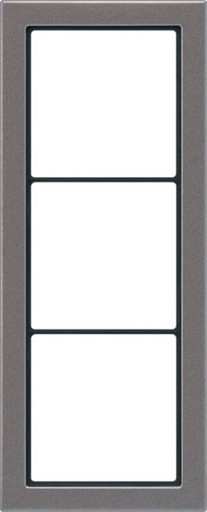 Jung Rahmen 3-fach anth waage/senkrecht FD AL 2983 AN