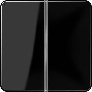 Jung Tastensatz 2-fach sw komplett CD 402 TSA SW