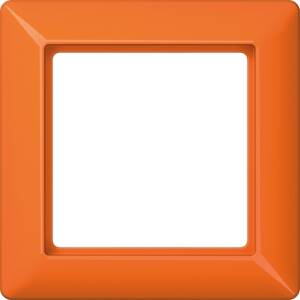 Jung Rahmen 1-fach orange waage/senkrecht AS 581 BF O