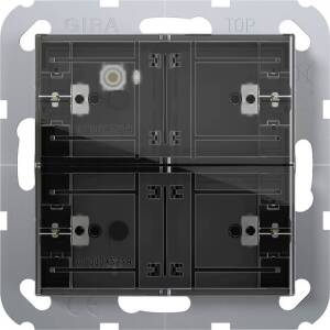 Gira Tastsensensor 4 Komfort 2-fach für KNX, 504200