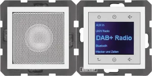 Berker Radio mit Lautspr. DAB+ S. 1/B.x pw. gl. 29808989