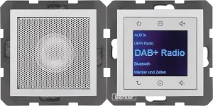 Berker Radio mit Lautspr. DAB+, B t.,B.x alu 30801404