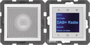 Berker Radio m. Lautspr.DAB+,Bt. S.1/Bx pw.matt 30809909
