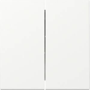 GIRA 329527 Wippe 2fach System 55 Reinweiß seidenmatt
