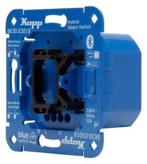 Kopp 863003019 Blue-control Hybrid-Smart-Switch:Schalter 1- Kanal