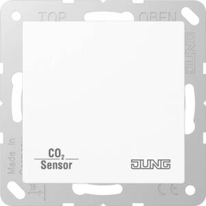 Jung KNX CO2-Sensor, RT-Regler Luftfeuchtesensor aw CO2 A 2178 WW