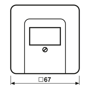 Jung Abdeckung br für TAE-Dose CD 569 T BR