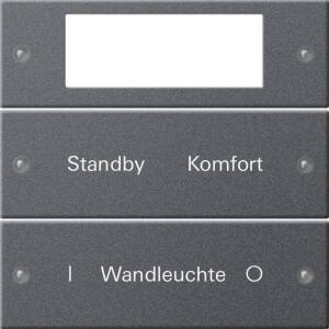 Gira Wippenset 2-fach beschr. Sys 55 Anthr 221228