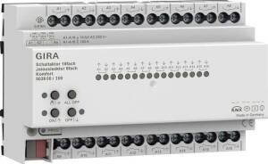 Gira Schaltaktor 16-fach, Jalousieaktor 8-fach, 16 A, 503800