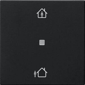 Gira KNX RF Bedienaufsatz 1-f. Schwarz 5106005