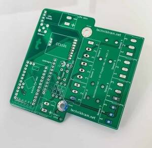 Platine für DIY-Feuchtigkeitsmesser (7-fach)