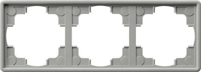 Gira Abdeckrahmen 3f.gr S-Color 021342