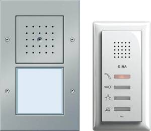 Gira Einfamilienhaus-Paket Audio, Aluminium, 049543