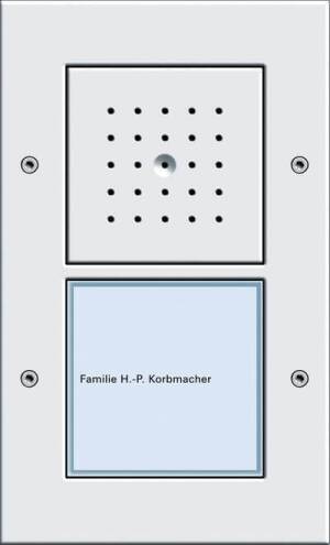 Gira Türstation AP 1-fach, reinweiß 126666