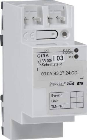 Gira IP-Schnittstelle KNX/EIB REG, 216800