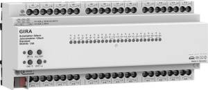Gira Schaltaktor 24-fach, Jalousieaktor 12-fach für Gira One und KNX, 16 A, 503000