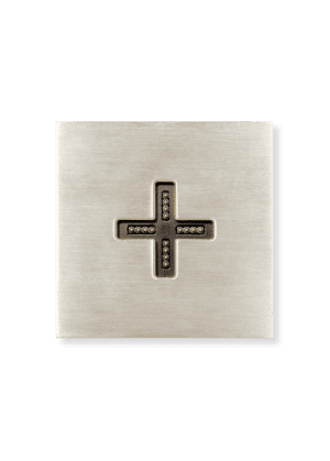 Basalte Eve Plus Wall Cover - Brushed Nickel