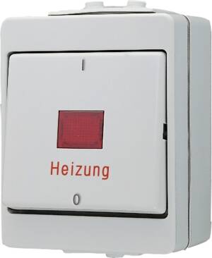 Jung Heizung Notschalter Aus 3-pol. 603 HW