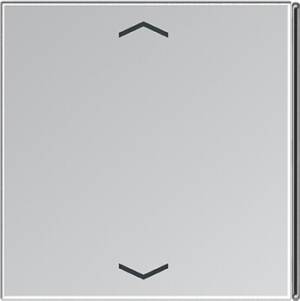 Jung Taste 4-fach alu Symbol Auf/Ab AL 2404 TSAP 23