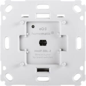 eQ-3 Jalousieaktor für Markenschalter HmIP-BBL-2 (VE6)
