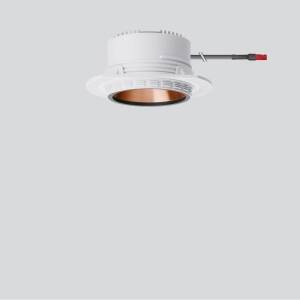 BEGA LED-Einbaustrahler 9,8W Konv 1LED STUDIO LINE 50684.6K3 sw 3000K ws 807lm