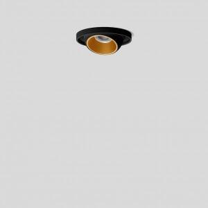 BEGA LED-Einbaustrahler 5,3W Konv 1LED 51358.4K3 sw 3000K ws 370lm sw mt RF:mt