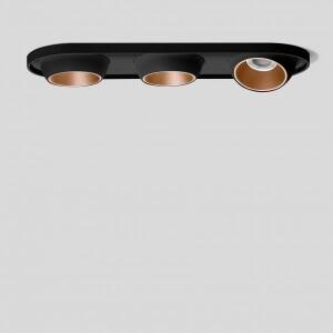 BEGA LED-Einbaustrahler 15W Konv DALI sw 51366.6K3 3LEDs 3000K ws 1110lm sw mt