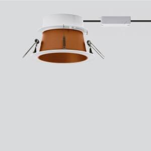 BEGA LED-Einbaustrahler 20W Konv 1LED cu STUDIO LINE 50579.6K3 3000K ws 1049lm