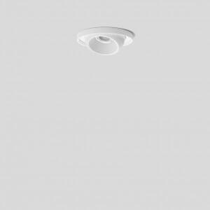 BEGA LED-Einbaustrahler 5,3W Konv 1LED 51355.1K3 ws 3000K ws 370lm ws mt RF:mt