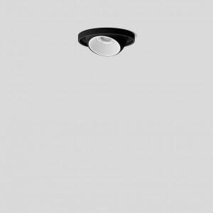 BEGA LED-Einbaustrahler 5,3W Konv 1LED 51356.1K3 sw 3000K ws 370lm sw mt RF:mt