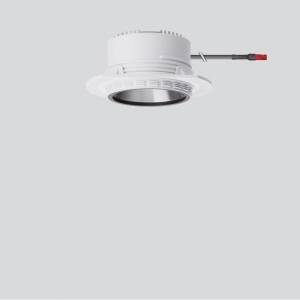 BEGA LED-Einbaustrahler 9,8W Konv 1LED STUDIO LINE 50684.2K3 sw 3000K ws 915lm