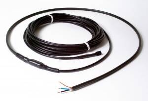 DEVI Heizband 20W/m 400V 30m sw 70°C DEVIsnow 20 2adrig Ø7,5mm