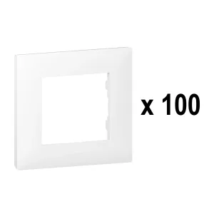 Legrand 864194 Niloe Step Bigbox 100x1-fach Rahmen Ultraweiß