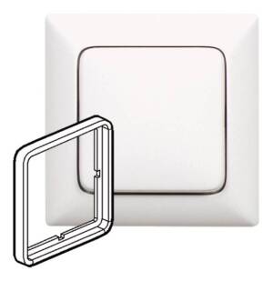 Legrand 776767 Zwischenrahmen 45x45 Creo ultraweiß