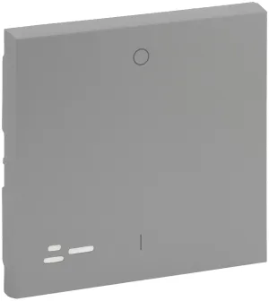 Legrand 864304 Wippe Ein/Aus beleuchtet Niloe Step Aluminium