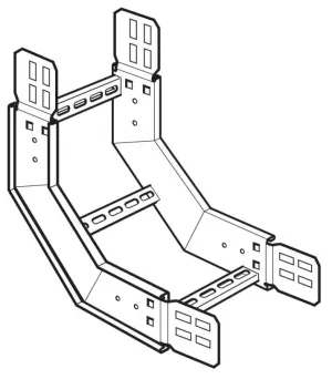 Van Geel PIR90090300S Steigestück B900 H125 V4A Edelstahl