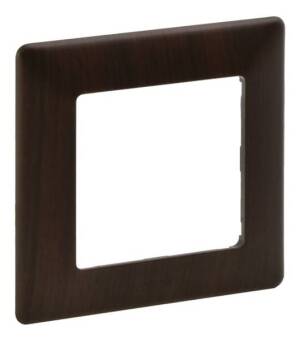 Legrand 754171 Rahmen 1-fach Valena Life dark Wood Thermoplast