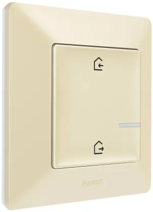 Legrand 752286 Masterswitch Kommen/Gehen f.Valena Life with Netatmo mandelweiß