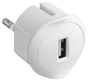 Legrand 050680 USB Adapter 1,5A 5V f.Schukosteckdose weiß